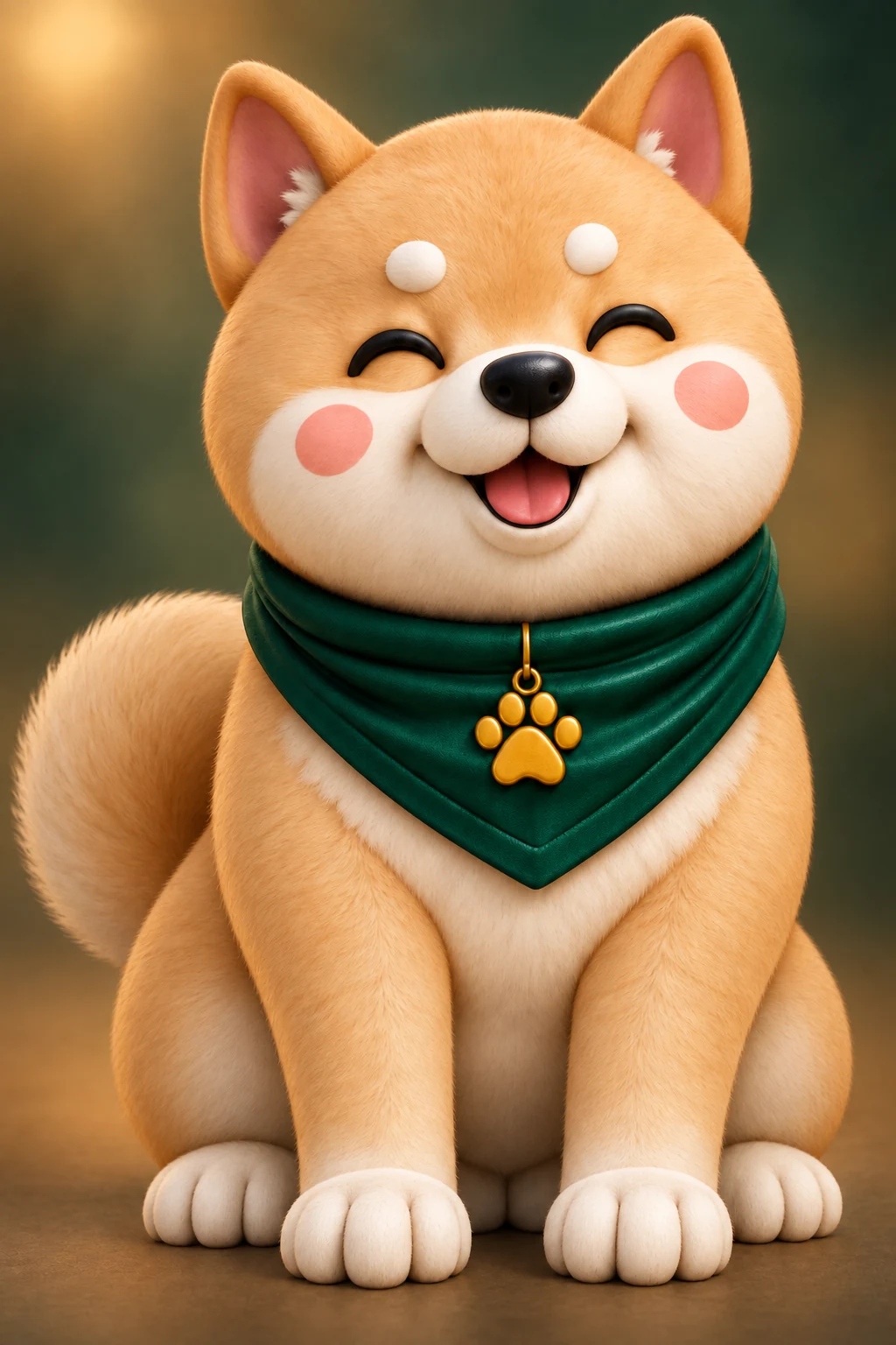 Mochi, the Shiba Inu character of The Pawciety Club